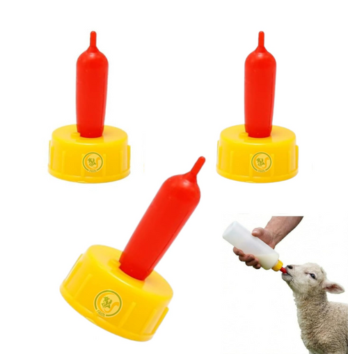 Bottle Topper Nipple for Goats Puppies Kittens | Chimertech
