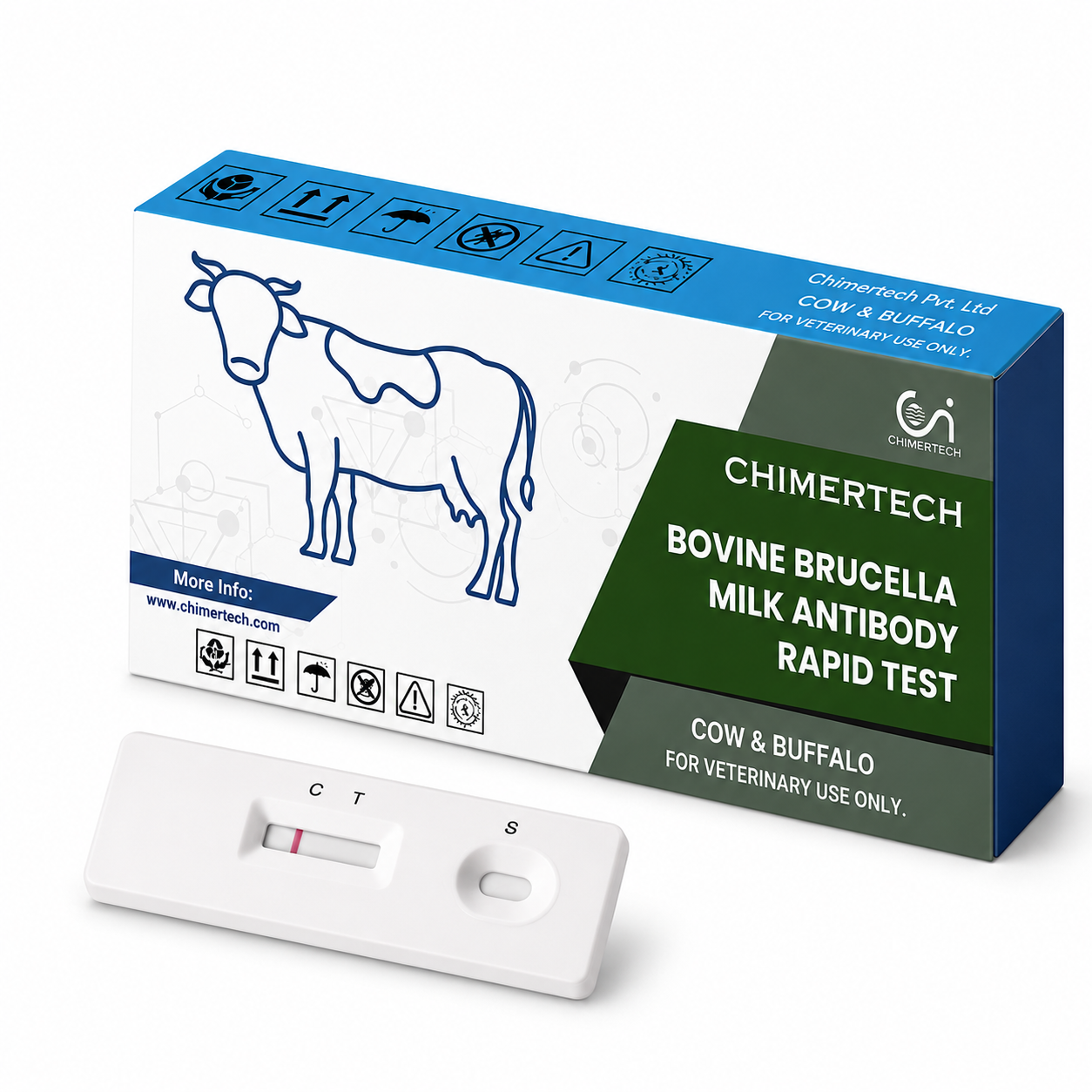 Bovine Brucella Milk Antibody Rapid Test 