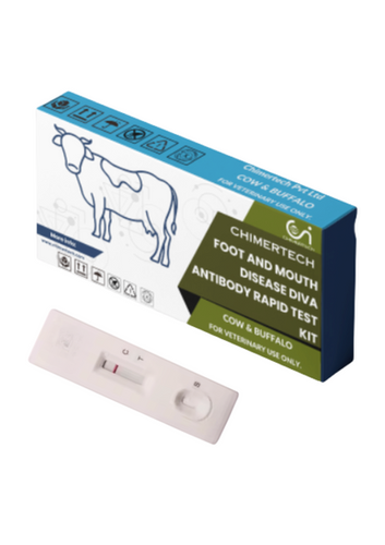 Bovine Foot and Mouth Disease DIVA Antibody Rapid Test Kit [1 Test ]