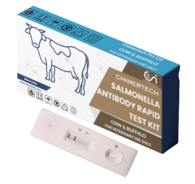 Bovine Salmonella Antibody Rapid Test Kit 1 Test