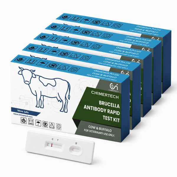 Bovine Brucella Antibody Rapid Test Kit 20 Test