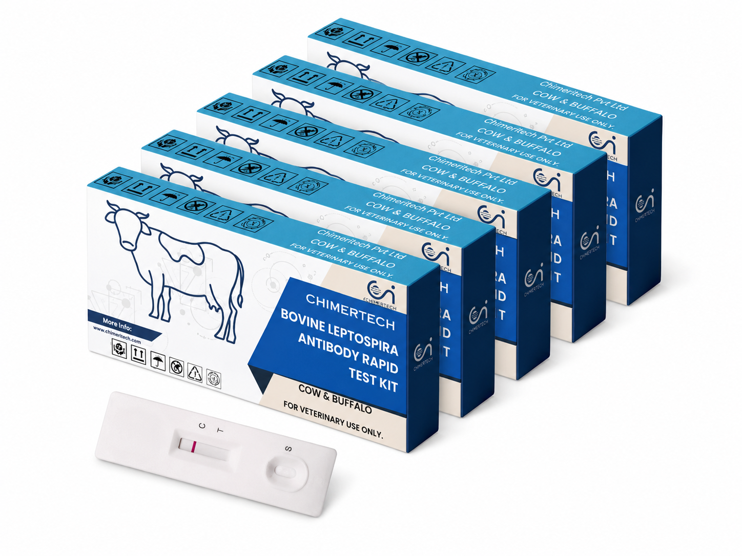 Bovine Leptospira IgG/IgM Antibody Rapid Test Kit 20 Test