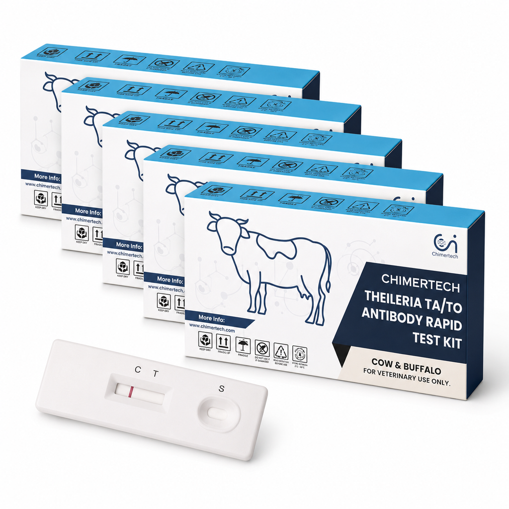 Bovine Theileria Ta/To Antibody Rapid Test Kit 20 Test