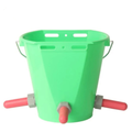 Calf Milk Feeding Bucket 5 Nipples 8L Capacity | Chimertec