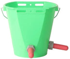 Calf Milk Feeding Bucket 5 Nipples 8L Capacity | Chimertech