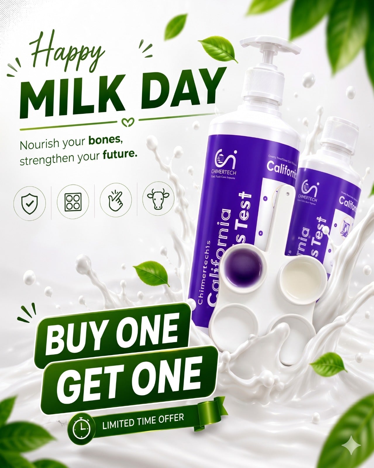 Chimertech CMT Kit Milk Day Special Offer – Buy One Get One – World Milk Day June 1