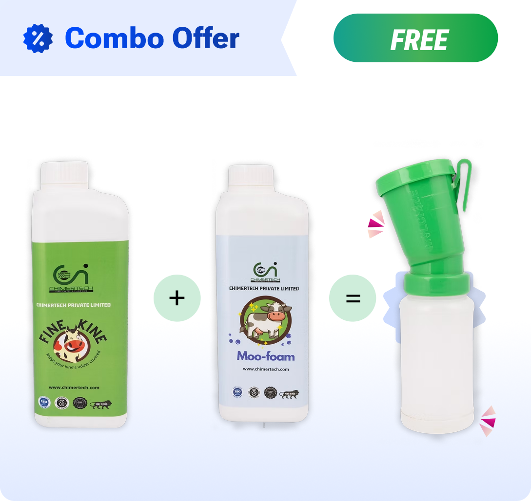 Combo FineKine and MooFoam with Dipcup