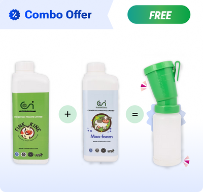 Combo FineKine and MooFoam with Dipcup