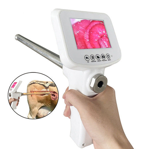 Digital Artificial Insemination Gun with Camera for Cattle and Horse