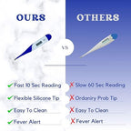 Digital Veterinary Thermometer with Flexible Tip