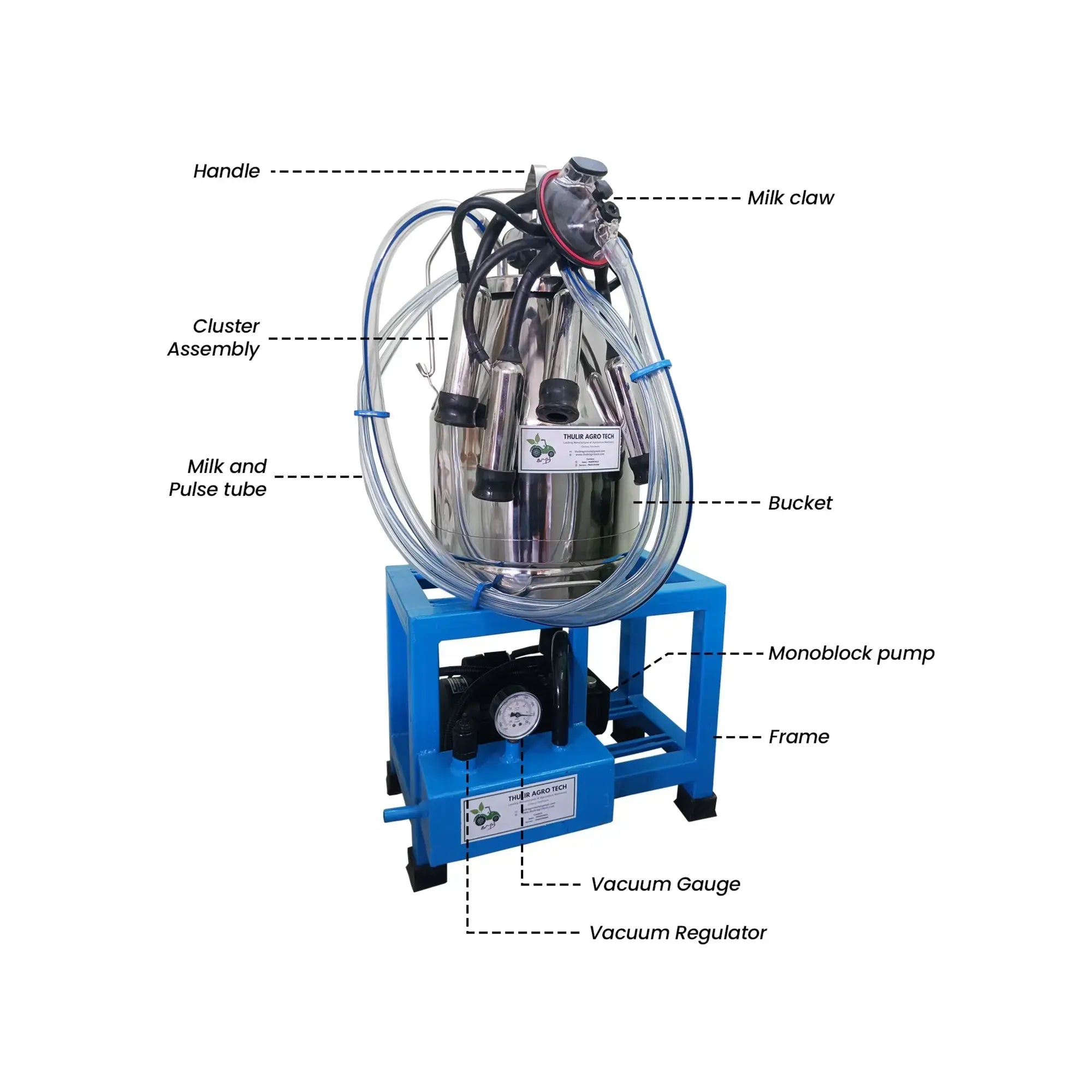 Milking Machine Ecomilk 150BS