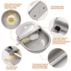 Stainless Steel Water Bowl for Livestock | Chimertech