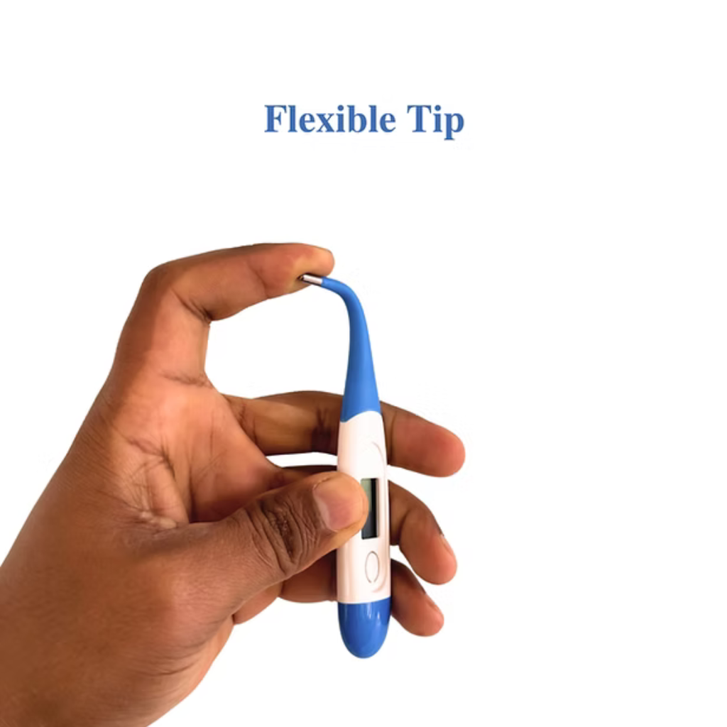 Digital Veterinary Thermometer with Flexible Tip